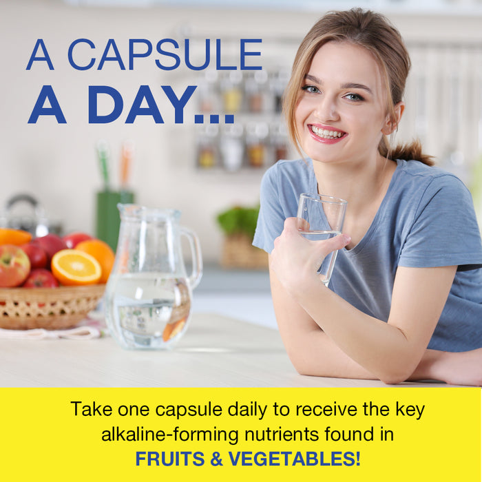Natural Balance AlkaMax Capsules | pH Booster w/ Calcium, Magnesium & Potassium | Formulated to Help Neutralize Acidity | 30 CT