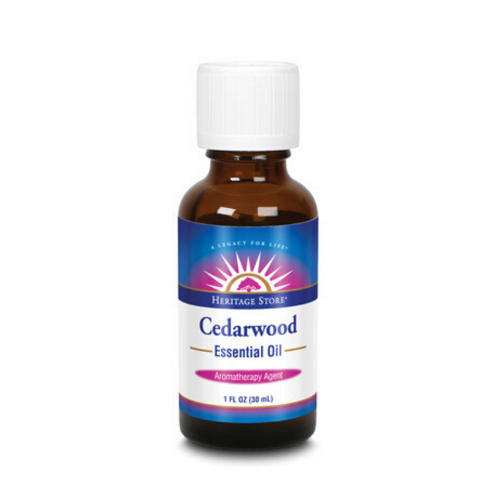 Cedarwood Essential Oil, Cedarwood (Btl-Glass) | 1oz