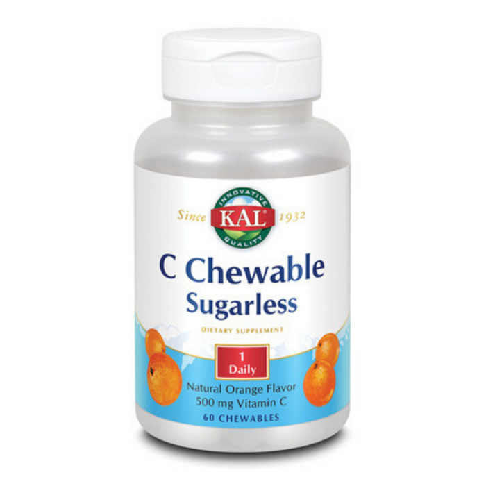 KAL Vitamin C Sugarless 500mg | 60ct
