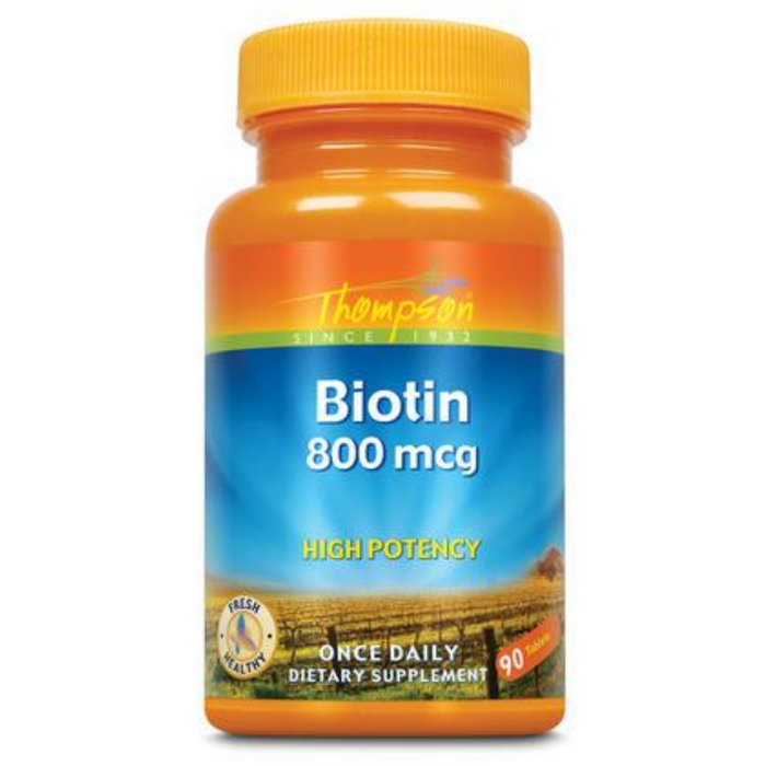 Thompson Biotin, Tablet (Btl-Plastic) 800mcg | 90ct