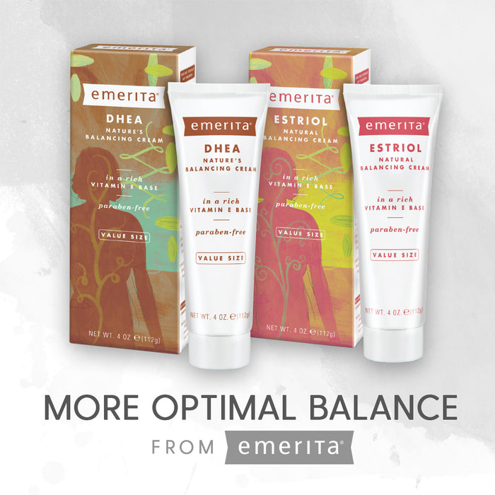 Emerita Pro-Gest Balancing Cream with Lavender , USP Progesterone Cream from Wild Yam for Optimal Balance at Midlife 4 oz