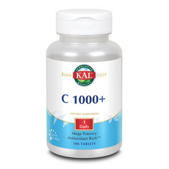 KAL C-1000+ Mega Potency 1000mg | 100ct