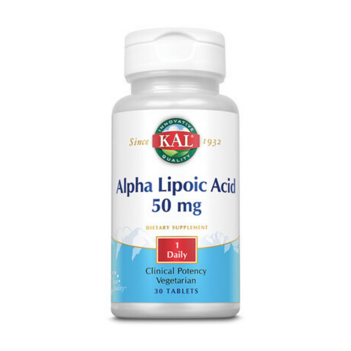 KAL Alpha Lipoic Acid 50mg | 30ct