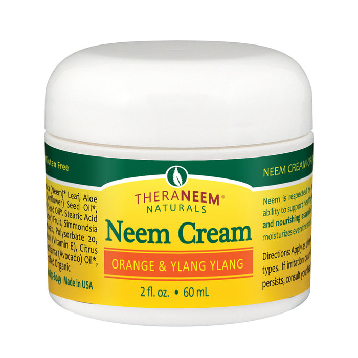 Neem Cream - Orange/Ylang : 33: Crm, Orange Ylang (Jar) 2oz