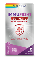 Solaray Immufight Ultimate Immune Support | Healthy Response Formula w/ Vitamin C & D, Zinc, Herbs | 10 Serv, 90 VegCaps
