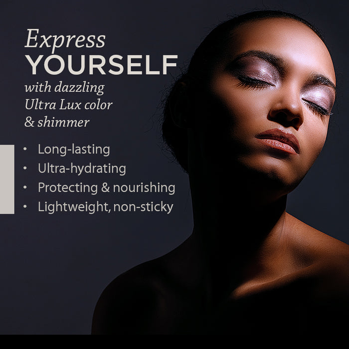 Larenim Peach Chiffon Ultra Lux Lip Gloss | Bold, Long-Lasting Color & Shine | Silky Hydration for Lush, Fuller-Looking Lips | Vegan & No Gluten, 7g