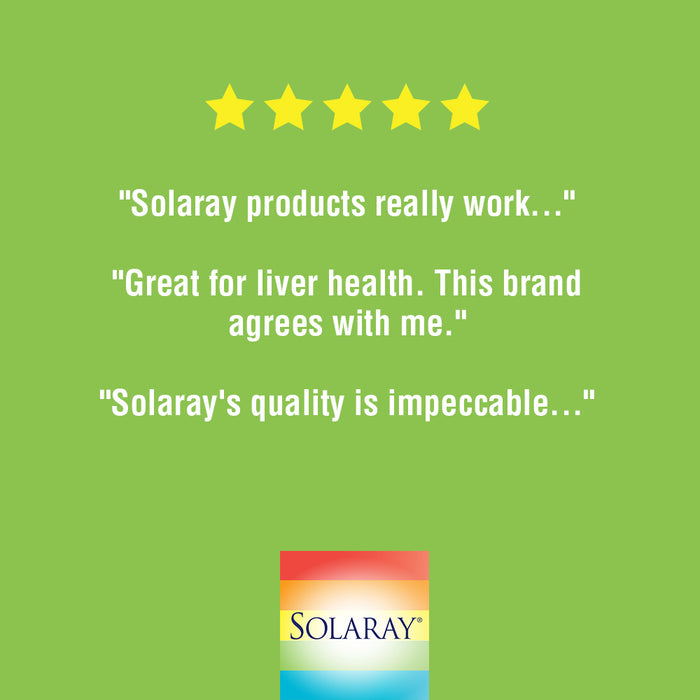 Solaray Dandelion Root 520mg | Healthy Liver, Kidney, Digestion & Water Balance Support | Whole Root | 180 VegCaps