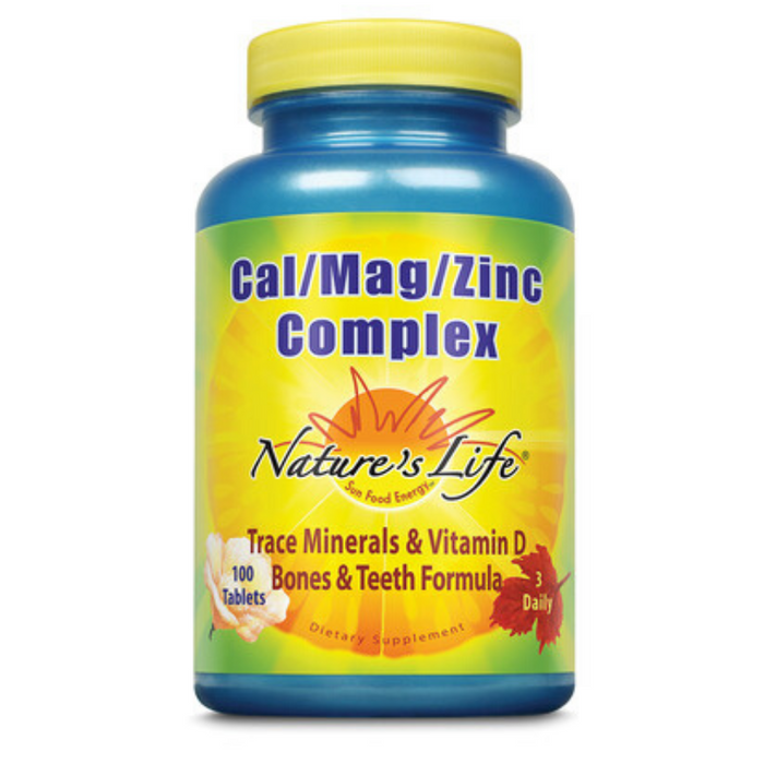 Nature's Life  Cal Mag Zinc Complex | 100 ct