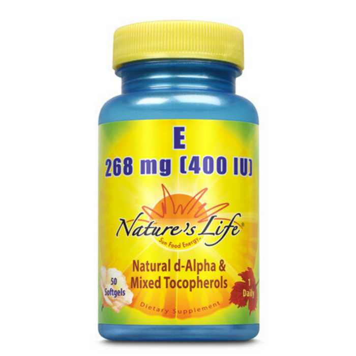 Nature's Life  Vitamin E, 400 IU | 50 ct