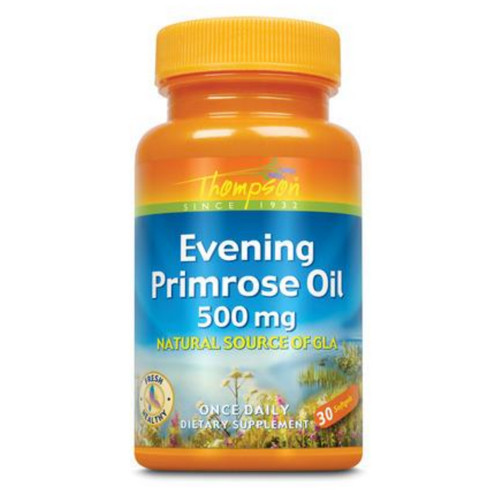 Thompson Evening Primrose Oil, Softgel (Btl-Plastic) 500mg | 30ct
