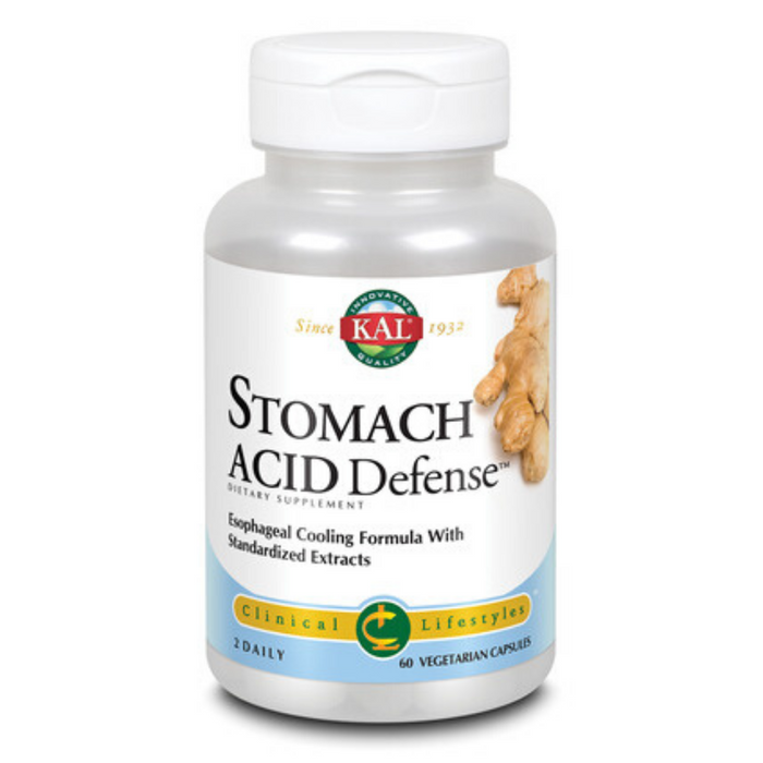 Kal Stomach Acid Defense, Veg Cap (Btl-Plastic) | 60ct